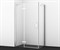 WASSERKRAFT Aller WHITE 10H10LW Душевой уголок прямоугольный с левой дверью, размер 120х100 см, стекло прозрачное 8 мм - фото 35115