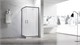 VECONI Душевой угол прямоугольный, двери раздвижные Rovigo RV-27GM, 1200x900x1900, оружейная сталь, прозрачное стекло RV27GM-12090-01-C8