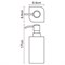 WasserKRAFT Elba K-2799 Дозатор для жидкого мыла,  объем 290 ml - фото 35717
