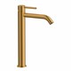 LEMARK Смеситель Kalina LMF-2115S-BRG для раковины высокий, брашированное золото LMF-2115S-BRG