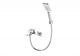 BELBAGNO Luce Смеситель для ванны и душа в комплекте с ручным душем, шлангом и держателем LUC-VASM-CRM LUC-VASM-CRM