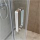 BELBAGNO Soft Close-2 Душевая дверь в нишу раздвижные ширина 110 см, профиль - хром / стекло - прозрачное SOFT_CLOSE-2-BF-1-110-C-Cr