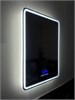 BELBAGNO Marino Зеркало с встроенным светильником, сенсорным выключателем, bluetooth, цифровым термометром, радио SPC-MAR-600-800-LED-TCH-RAD, 12W, 220-240V, 600x30x800 SPC-MAR-600-800-LED-TCH-RAD