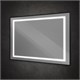 BELBAGNO Kraft Зеркало в алюминиевой раме со встроенным светильником и сенсорным выключателем по периметру рамы, SPC-KRAFT-1200-800-SENS-NERO, 1200x800x32 мм SPC-KRAFT-1200-800-SENS-NERO