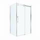 BELBAGNO Marino Душевой уголок прямоугольный размер 110x100 см профиль - хром / стекло - прозрачное, двери раздвижные MARINO-2-AH-1-110/100-C-Cr
