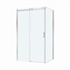BELBAGNO Soft Close-2 Душевой уголок прямоугольный размер 120x80 см профиль - хром / стекло - прозрачное, двери раздвижные SOFT_CLOSE-2-AH-1-120/80-C-Cr