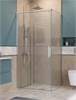 BELBAGNO Soft Close-1 Душевой уголок прямоугольный размер 100x90 см профиль - хром / стекло - прозрачное, двери раздвижные SOFT_CLOSE-1-AH-1-100/90-C-Cr
