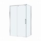 BELBAGNO Soft Close-1 Душевой уголок прямоугольный размер 120x80 см профиль - хром / стекло - прозрачное, двери раздвижные SOFT_CLOSE-1-AH-1-120/80-C-Cr