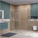BELBAGNO Soft Close-2 Душевой уголок прямоугольный размер 180x80 см профиль - хром / стекло - прозрачное, двери раздвижные SOFT_CLOSE-2-AH-1-180/80-C-Cr