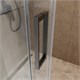 BELBAGNO Soft Close-1 Душевой уголок прямоугольный размер 140x80 см профиль - хром / стекло - прозрачное, двери раздвижные SOFT_CLOSE-1-AH-1-140/80-C-Cr