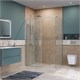 BELBAGNO Soft Close-1 Душевой уголок прямоугольный размер 140x90 см профиль - хром / стекло - прозрачное, двери раздвижные SOFT_CLOSE-1-AH-1-140/90-C-Cr