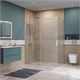 BELBAGNO Soft Close-1 Душевой уголок прямоугольный размер 150x90 см профиль - хром / стекло - прозрачное, двери раздвижные SOFT_CLOSE-1-AH-1-150/90-C-Cr