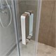 BELBAGNO Soft Close-2 Душевой уголок прямоугольный размер 100x80 см профиль - хром / стекло - прозрачное, двери раздвижные SOFT_CLOSE-2-AH-1-100/80-C-Cr