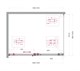 BELBAGNO Soft Close-2 Душевой уголок прямоугольный размер 130x100 см профиль - оружейная сталь / стекло - прозрачное, двери раздвижные SOFT_CLOSE-2-AH-1-130/100-C-GM