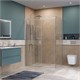 BELBAGNO Soft Close-2 Душевой уголок прямоугольный размер 150x90 см профиль - хром / стекло - прозрачное, двери раздвижные SOFT_CLOSE-2-AH-1-150/90-C-Cr