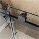 BELBAGNO Soft Close-2 Душевой уголок прямоугольный размер 180x80 см профиль - оружейная сталь / стекло - прозрачное, двери раздвижные SOFT_CLOSE-2-AH-1-180/80-C-GM