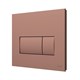 VITRA Кнопка смыва для инсталляции Root Square 740-2340 мягкая медь глянец двойный смыв 740-2340