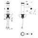 LEMARK Смеситель Зенит LMF-1612S-BRRGN для раковины LMF-1612S-BRRGN