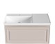 AQUANET Тумба с раковиной Агата 100 R 1 ящ. цв. бежевый AQUANET-365931