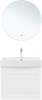 AQUANET Тумба с раковиной Агата 60 1 ящ. цв. белый сатин AQUANET-348184
