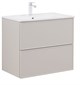 AQUANET Тумба с раковиной Арт 75 бежевый AQUANET-345812