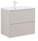 AQUANET Тумба с раковиной Арт 75 бежевый AQUANET-345812