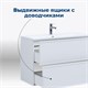 AQUANET Тумба с раковиной Арт 90 цв.белый матовый AQUANET-323573