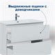 AQUANET Тумба с раковиной Джейн 60 цв.белый матовый (раковина Flat) AQUANET-332546