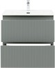 AQUANET Тумба с раковиной Джейн 70 цв.мисти грин (раковина Flat) AQUANET-332535