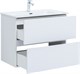 AQUANET Тумба с раковиной Джейн 80 цв.белый матовый (раковина Фортуна) AQUANET-332529