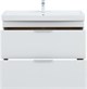 AQUANET Тумба с раковиной Ирис new 100 напольная 2 ящ. цв.белый глянец AQUANET-342096