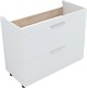 AQUANET Тумба с раковиной Ирис new 100 напольная 2 ящ. цв.белый глянец AQUANET-342096