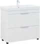 AQUANET Тумба с раковиной Ирис new 90 напольная 2 ящ. цв.белый глянец AQUANET-342094