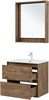 AQUANET Тумба с раковиной Милан 70 цв. дуб рустикальный AQUANET-340163