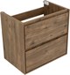 AQUANET Тумба с раковиной Милан 70 цв. дуб рустикальный AQUANET-340163