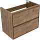 AQUANET Тумба с раковиной Милан 80 цв. дуб рустикальный AQUANET-340164