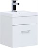 AQUANET Тумба с раковиной Нота 40 белый AQUANET-287704