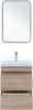 AQUANET Тумба с раковиной Нота new 50 цв.дуб светлый AQUANET-335879