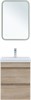 AQUANET Тумба с раковиной Нота new 50 цв.дуб светлый AQUANET-335879