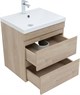 AQUANET Тумба с раковиной Нота new 58 цв.дуб светлый AQUANET-335880