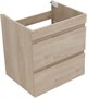 AQUANET Тумба с раковиной Нота new 58 цв.дуб светлый AQUANET-335880