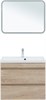 AQUANET Тумба с раковиной Нота new 75 цв.дуб светлый AQUANET-335881