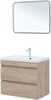 AQUANET Тумба с раковиной Нота new 75 цв.дуб светлый AQUANET-335881