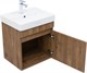 AQUANET Тумба с раковиной Оптима 50 цв. дуб рустикальный AQUANET-345347