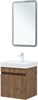 AQUANET Тумба с раковиной Оптима 50 цв. дуб рустикальный AQUANET-345347