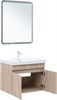 AQUANET Тумба с раковиной Оптима 70 цв. дуб светлый AQUANET-345357