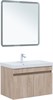 AQUANET Тумба с раковиной Оптима 80 цв. дуб светлый AQUANET-345361