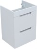 AQUANET Тумба с раковиной Практика 50 2 ящ. цв.белый матовый AQUANET-332512