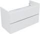 AQUANET Тумба с раковиной Эмбер 105 2 ящ. цв.белый матовый (раковина Urban) AQUANET-332498