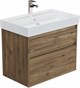 AQUANET Тумба под раковину Nova Lite 2.0 75 дуб рустикальный AQUANET-346316
